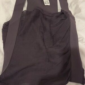 Mesh purple grey top Y2K she’s so